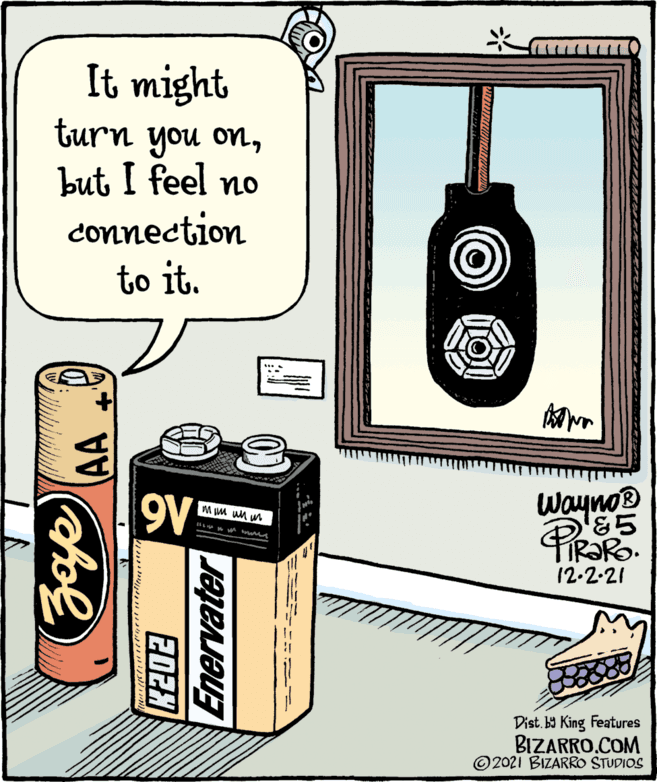 Audio equipment OCR: It might turn you onbut I feel no connection to it. Wayno® &5 FIR?RO. 12-2-21 9V M Im un un Dist. b9 King Features BIZARRO.COM © 2021 BIZARRO STUDIOS Enervater It might turn you onbut I feel no connection to it. Wayno® &5 FIR?RO. 12-2-21 9V M Im un un Dist. b9 King Features BIZARRO.COM © 2021 BIZARRO STUDIOS Enervater
