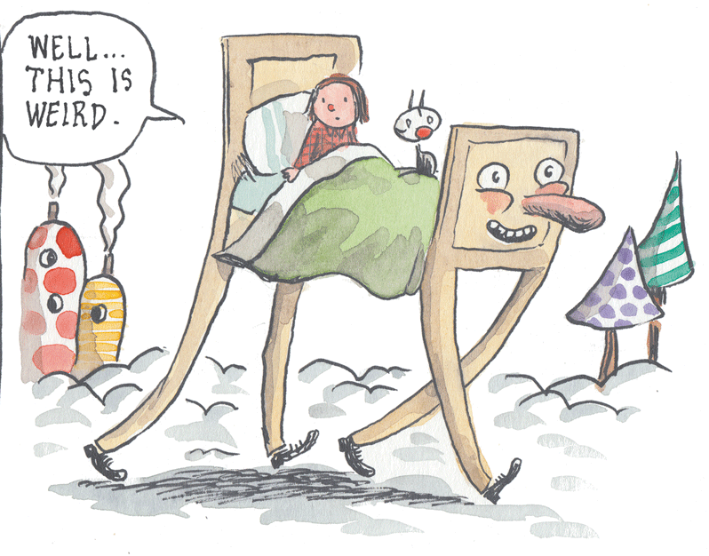 Drawing OCR: WELL... THIS IS WEIRD. WELL... THIS IS WEIRD.