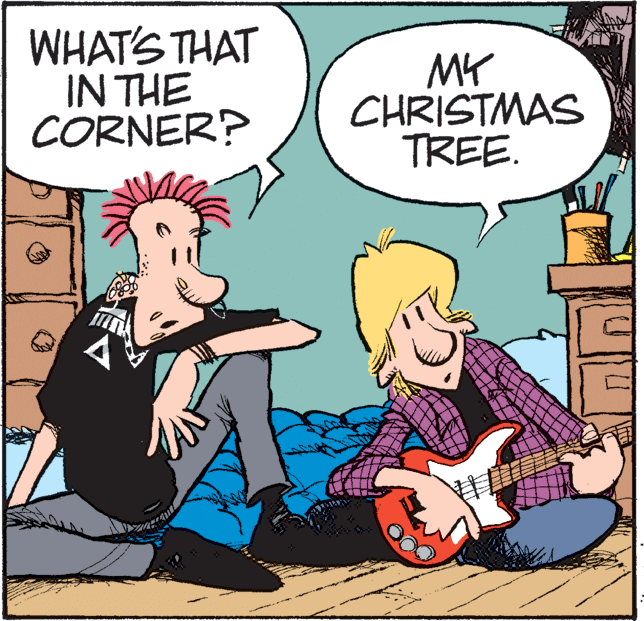 Guitar OCR: WHAT'S THAT IN THE CORNER? MY CHRISTMAS TREE. WHAT'S THAT IN THE CORNER? MY CHRISTMAS TREE.
