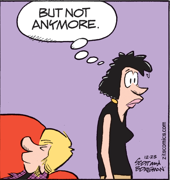 Happy OCR: BUT NOT ANYMORE. 12-23 BORGNAN zitscomics.com BUT NOT ANYMORE. 12-23 BORGNAN zitscomics.com