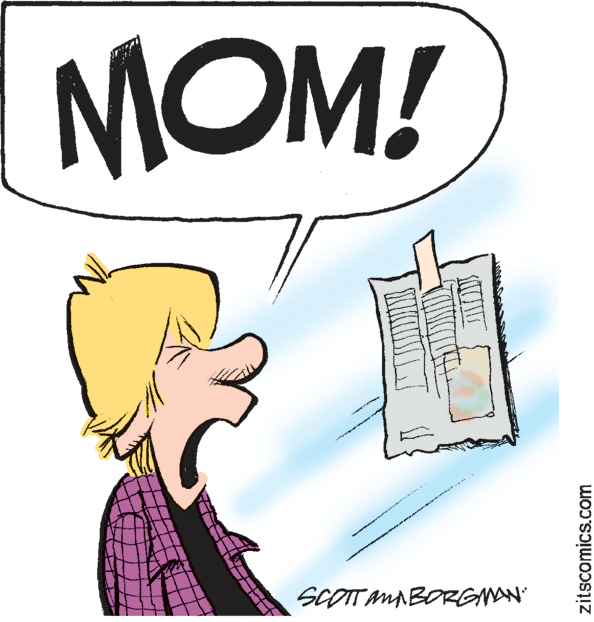 Design OCR: MOM! SCOTTAMABORGMAN zitscomics.com MOM! SCOTTAMABORGMAN zitscomics.com
