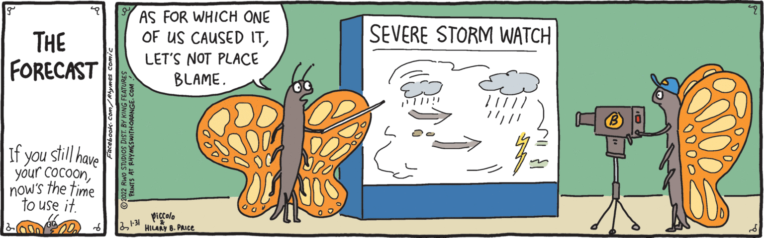 Art OCR: AS FOR WHICH ONE OF US CAUSED ITSEVERE STORM WATCH THE FORECAST LET'S NOT PLACE BLAME. If you still have your cocoonnow's the time to use it. piccolo HILARY B. PRICE. AS FOR WHICH ONE OF US CAUSED ITSEVERE STORM WATCH THE FORECAST LET'S NOT PLACE BLAME. If you still have your cocoonnow's the time to use it. piccolo HILARY B. PRICE.