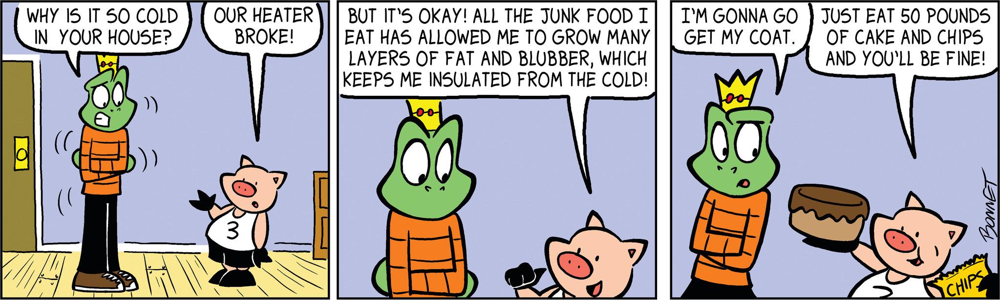 Gesture OCR: WHY IS IT SO COLD IN YOUR HOUSE? )) OUR HEATER BROKE! 3 BUT IT'S OKAY! ALL THE JUNK FOOD I EAT HAS ALLOWED ME TO GROW MANY LAYERS OF FAT AND BLUBBERWHICH KEEPS ME INSULATED FROM THE COLD! Q I'M GONNA GO GET MY COAT. JUST EAT 50 POUNDS OF CAKE AND CHIPS AND YOU'LL BE FINE! CHIPS WHY IS IT SO COLD IN YOUR HOUSE ? ) ) OUR HEATER BROKE ! 3 BUT IT'S OKAY ! ALL THE JUNK FOOD I EAT HAS ALLOWED ME TO GROW MANY LAYERS OF FAT AND BLUBBERWHICH KEEPS ME INSULATED FROM THE COLD ! Q I'M GONNA GO GET MY COAT . JUST EAT 50 POUNDS OF CAKE AND CHIPS AND YOU'LL BE FINE ! CHIPS