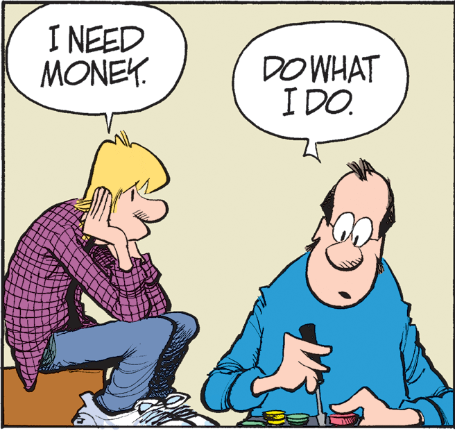 Mammal OCR: I NEED MONEY. DOWHAT I DO. I NEED MONEY. DOWHAT I DO.
