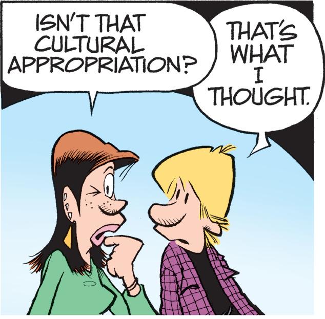 Human OCR: ISN'T THAT CULTURAL APPROPRIATION? THAT'S WHAT THOUGHT. ISN'T THAT CULTURAL APPROPRIATION? THAT'S WHAT THOUGHT.