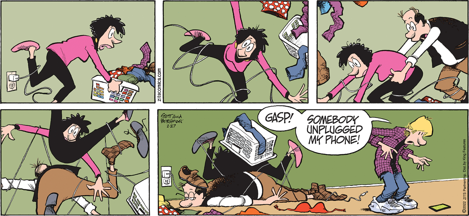 Art OCR: GASP! SOMEBODY UNPLUGGED MK PHONE! 27 GASP! SOMEBODY UNPLUGGED MK PHONE! 27