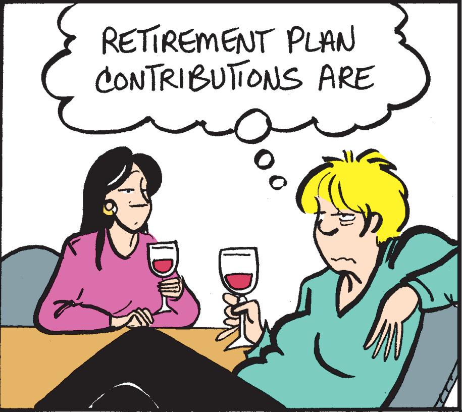 Jaw OCR: RETIREMENT PLAN CONTRIBUTIONS ARE RETIREMENT PLAN CONTRIBUTIONS ARE