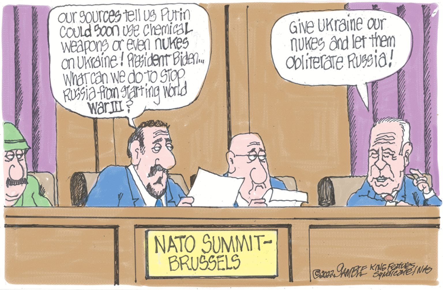 Parallel OCR: our Sources tell uS PUtin COULD Soon Use chemical weapons or even nUkes on UKraine! Riesident Bidenine What can we do to STOPRUSsia fiom grarting world WarI? Give Ukraine our NUKES and let them Obliterate Russia! NATO SUMMIT- BRUŠSELS our Sources tell uS PUtin COULD Soon Use chemical weapons or even nUkes on UKraine! Riesident Bidenine What can we do to STOPRUSsia fiom grarting world WarI? Give Ukraine our NUKES and let them Obliterate Russia! NATO SUMMIT- BRUŠSELS