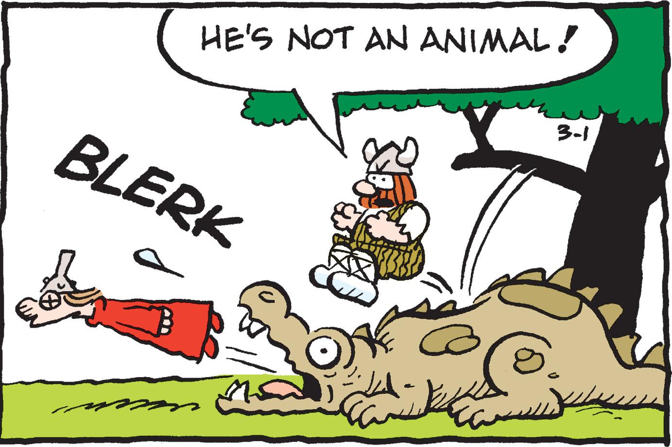 Handwriting OCR: HE'S NOT AN ANIMAL ! 3-1 BLERK HE'S NOT AN ANIMAL ! 3-1 BLERK