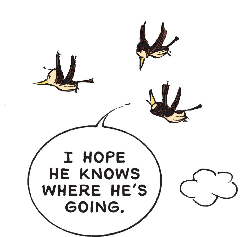 Graphic design OCR: I ???? HE KNOWS WHERE HE'S GOING. I ???? HE KNOWS WHERE HE'S GOING.