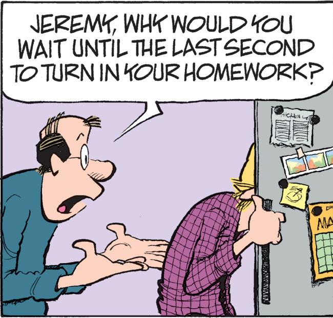 Interaction OCR: JEREMYWHK WOULD YOU WAIT UNTIL THE LAST SECOND TO TURN IN KOUR HOMEWORK? HCKEN MA JEREMYWHK WOULD YOU WAIT UNTIL THE LAST SECOND TO TURN IN KOUR HOMEWORK? HCKEN MA