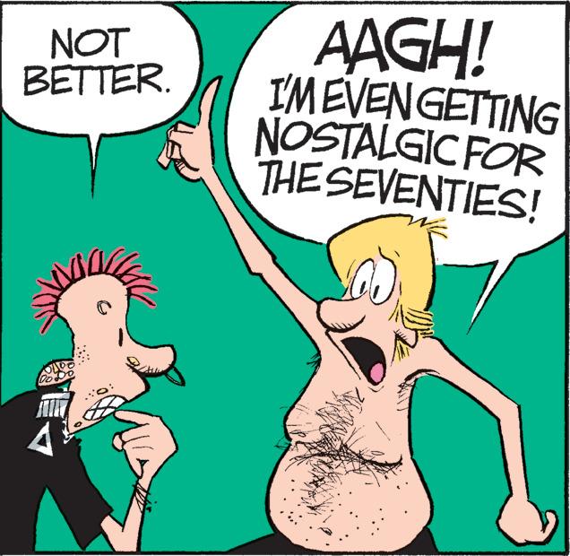 Finger OCR: AAGH! IMEVENGETTING NOSTALGIC FOR THESEVENTIES! NOT BETTER. Do AAGH! IMEVENGETTING NOSTALGIC FOR THESEVENTIES! NOT BETTER. Do