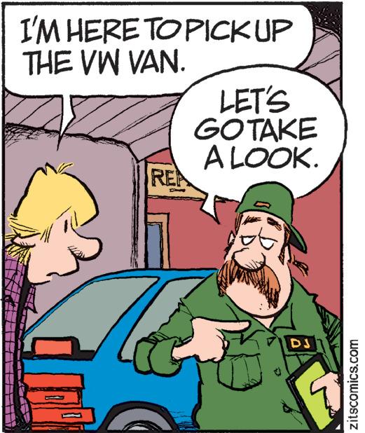 Font OCR: I'M HERE TO PICK UP THE VW VAN. LET'S GOTAKE A LOOK. REA zitscomics.com I'M HERE TO PICK UP THE VW VAN. LET'S GOTAKE A LOOK. REA zitscomics.com