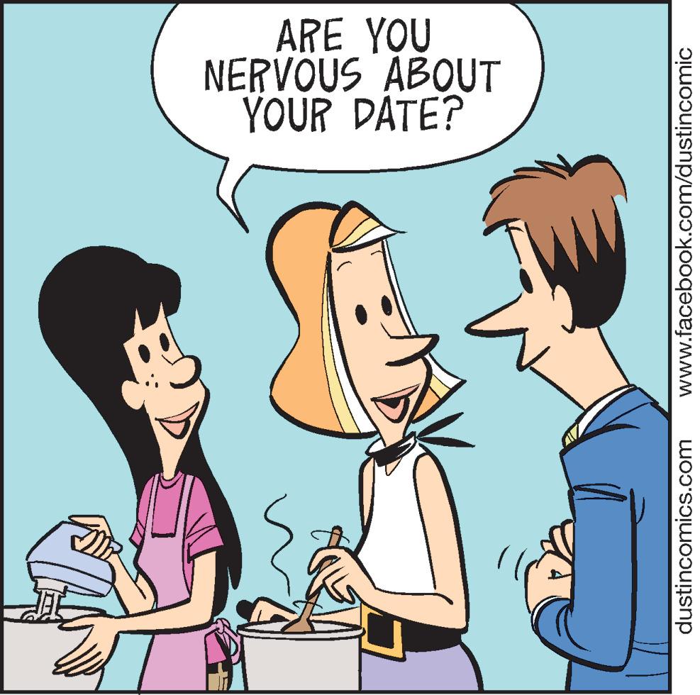 Organ OCR: ARE YOU NERVÕUS ÁBOUT YOUR DATE? dustincomics.com www.facebook.com/dustincomic ARE YOU NERVÕUS ÁBOUT YOUR DATE? dustincomics.com www.facebook.com/dustincomic