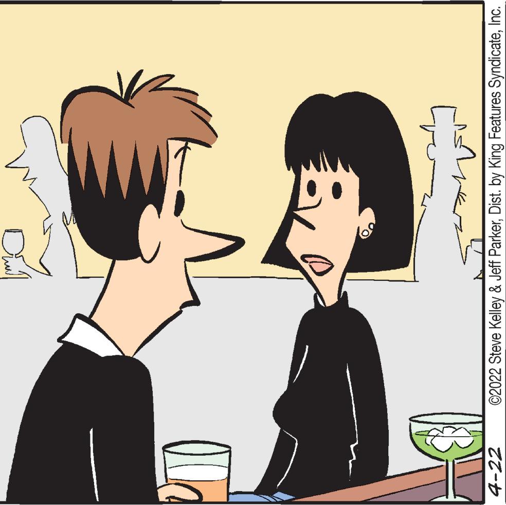 People in nature OCR: 4-22 ©2022 Steve Kelley & Jeff ParkerInc. 4-22 ©2022 Steve Kelley & Jeff ParkerDist. by King Features Syndicate