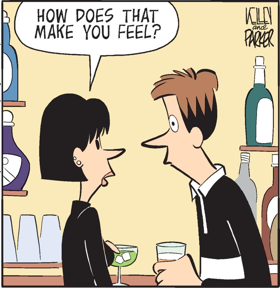 Interaction OCR: HOW DOES THAT MAKE YOU FEEL? and PARER HOW DOES THAT MAKE YOU FEEL? and PARER