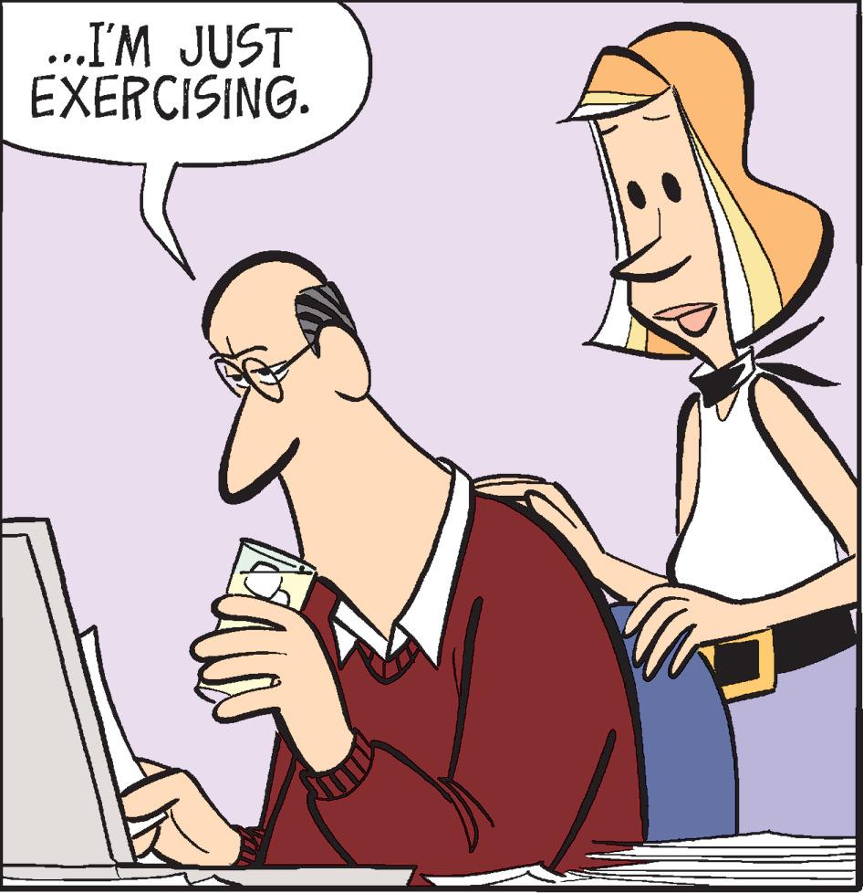 Thumb OCR: ..I'M JUST EXERCISING. ..I'M JUST EXERCISING.