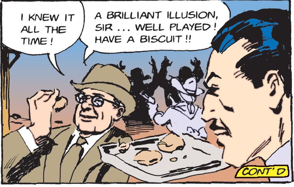 Gesture OCR: I KNEW IT ALL THE TIME ! A BRILLIANT ILLUSIONSIR ... WELL PLAYED ! HAVE A BISCUIT !! CONT'D I KNEW IT ALL THE TIME ! A BRILLIANT ILLUSIONSIR ... WELL PLAYED ! HAVE A BISCUIT !! CONT'D
