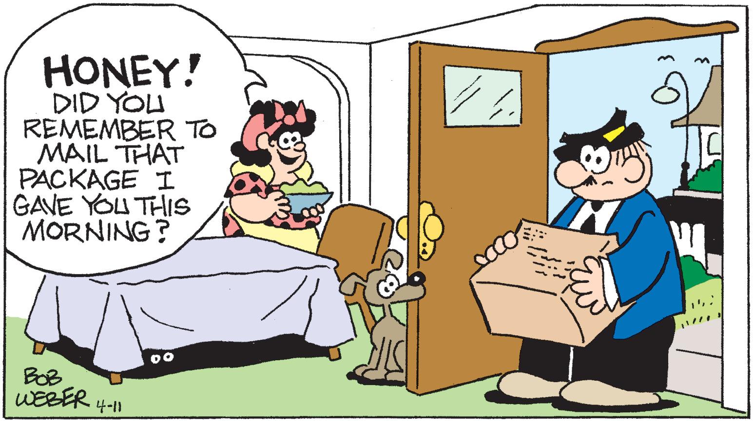 Gesture OCR: HONEY! DID YOU REMEMBER TO MAIL THAT PACKAGE I GAVE YOU THIS MORNING? soo BOB WEBER 4-1 HONEY! DID YOU REMEMBER TO MAIL THAT PACKAGE I GAVE YOU THIS MORNING? soo BOB WEBER 4-1