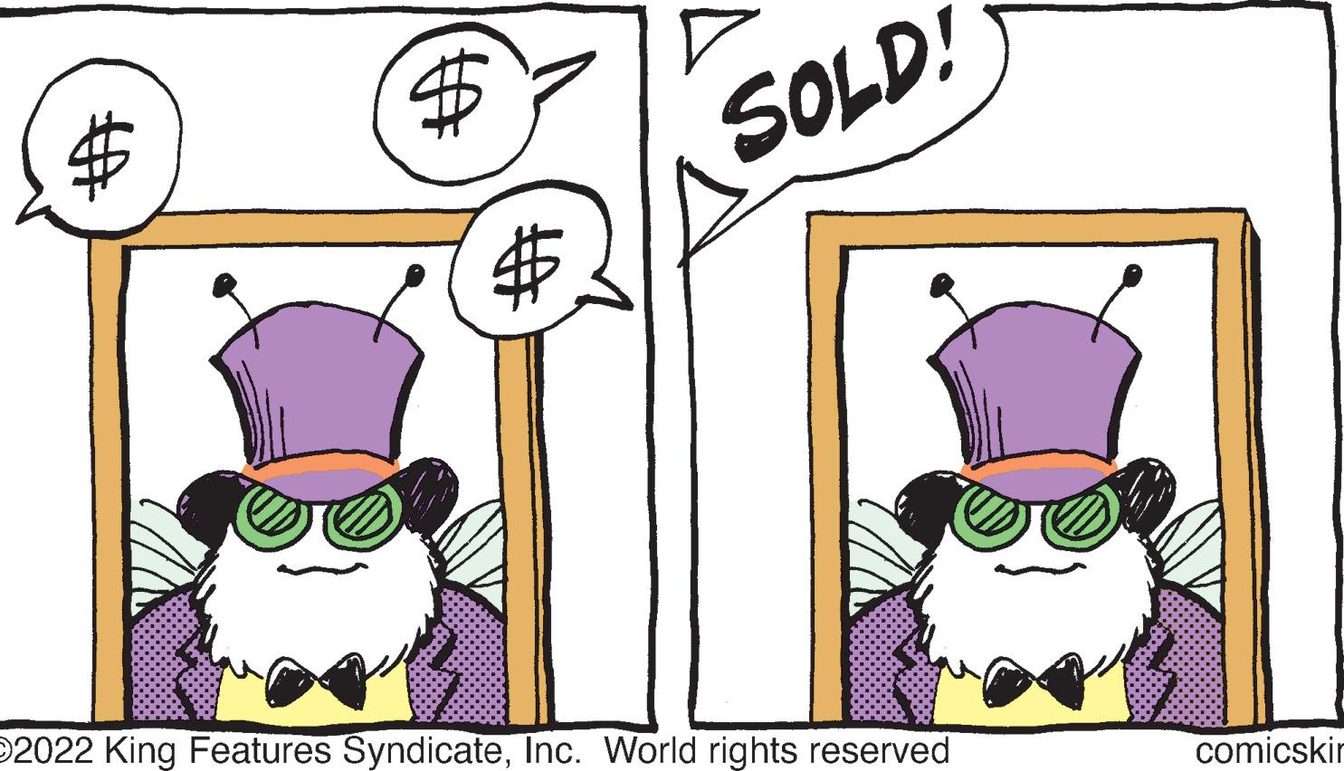 Art OCR: SOLD! ? 2022 King Features SyndicateInc. World rights reserved comicskir %24 SOLD! ? 2022 King Features SyndicateInc. World rights reserved comicskir %24