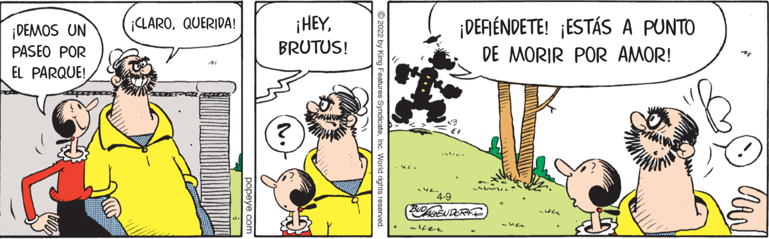 Fiction OCR: ¡DEMOS UN ¡CLAROQUERIDA! ¡HEY¡DERÉNDETE! ¡ESTÁS A PUNTO PASEO POR BRUTUS! DE MORIR POR AMOR! EL PARQUE! 4-9 ¡DEMOS UN ¡CLAROQUERIDA! ¡HEY¡DERÉNDETE! ¡ESTÁS A PUNTO PASEO POR BRUTUS! DE MORIR POR AMOR! EL PARQUE! 4-9