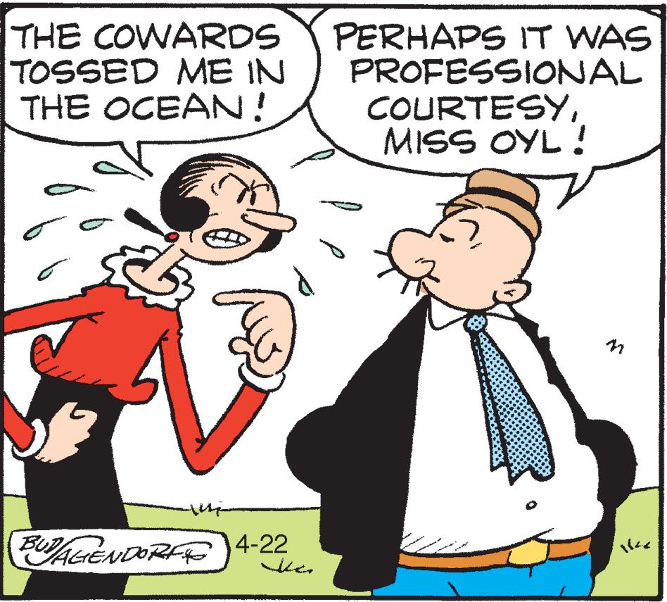 Interaction OCR: THE COWARDS TOSSED ME IN THE OCEAN! PERHAPS IT WAS PROFESSIONAL COURTESYMISS OYL ! AueNDORAR4-22 THE COWARDS TOSSED ME IN THE OCEAN! PERHAPS IT WAS PROFESSIONAL COURTESYMISS OYL ! AueNDORAR4-22