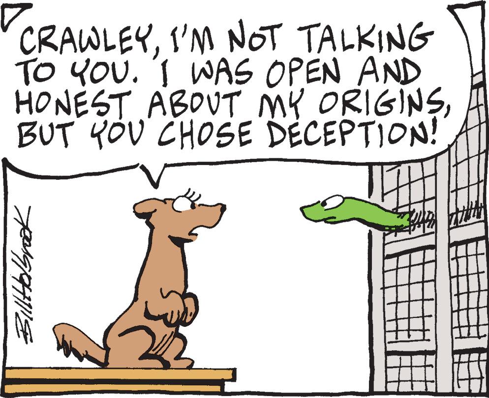 Mammal OCR: CRAWLEYI'M NOT TALKING TO YOU. '1 WAS OPEN AND HONEST ABOUT MY ORIGINSBUT 4OU CHOSE DECEPTION! Billitblbrek CRAWLEYI'M NOT TALKING TO YOU. '1 WAS OPEN AND HONEST ABOUT MY ORIGINSBUT 4OU CHOSE DECEPTION! Billitblbrek