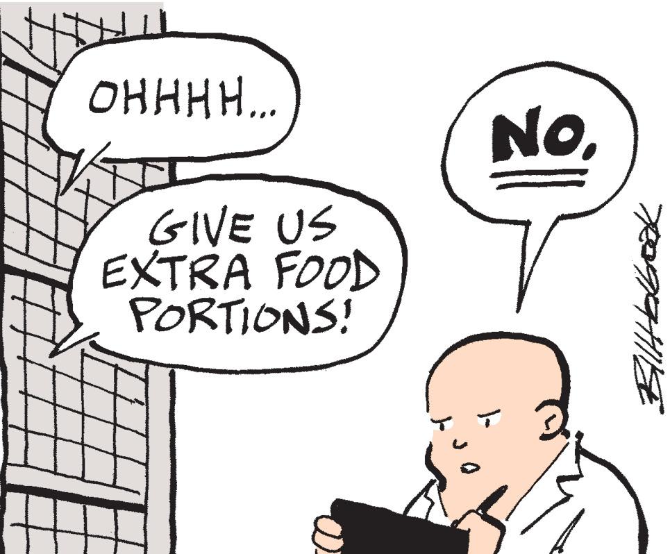 Organism OCR: OHHH.. NoGIVE US EXTRA FOOD PORTIONS! OHHH.. NoGIVE US EXTRA FOOD PORTIONS!
