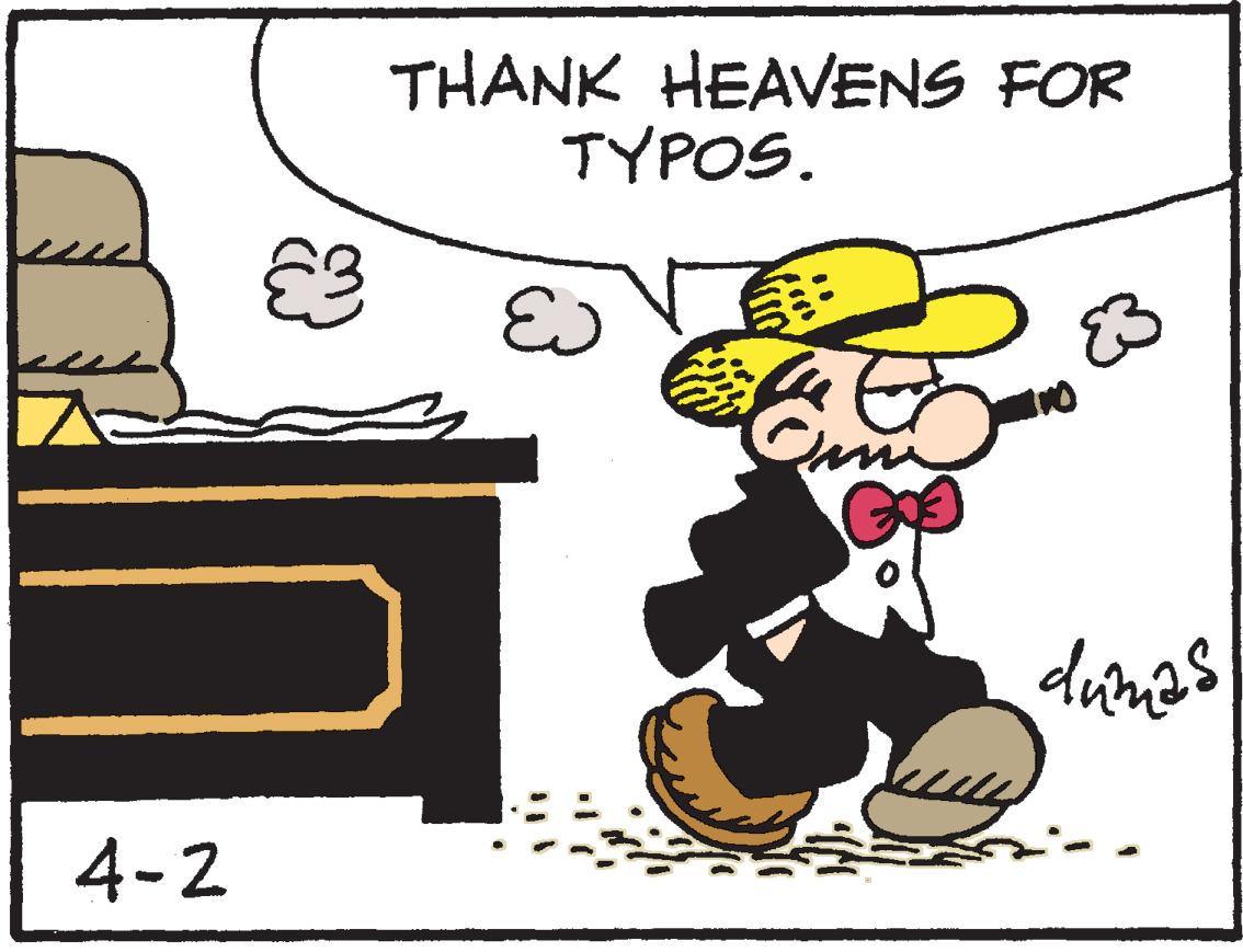Rectangle OCR: THANK HEAVENS FOR TYPOS. EJ Cu damas - 4-2 THANK HEAVENS FOR TYPOS. EJ Cu damas - 4-2