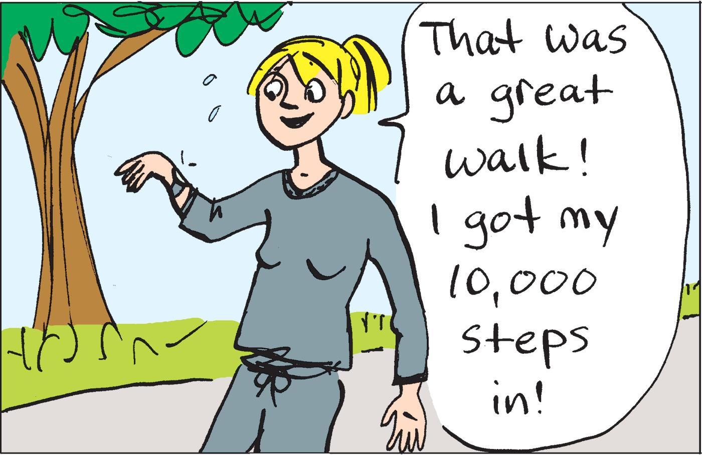 Smile OCR: That was great walk! I got my a 10000 Steps in! That was great walk! I got my a 10000 Steps in!