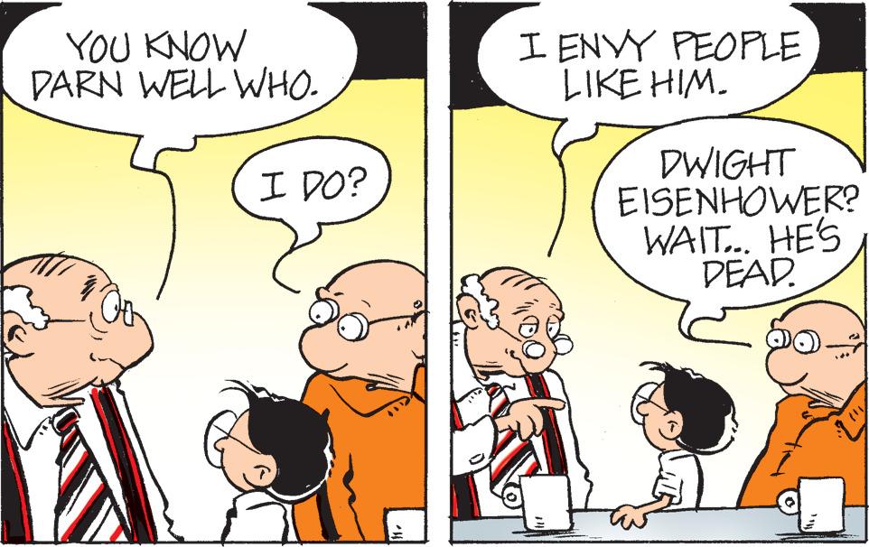 Gesture OCR: YOU KNOW DARN WELL WHO. I ENVY PEOFPLE LIKE HIM. DWIGHT EISENHOWER? WAIT. HES DEAD. I DO? YOU KNOW DARN WELL WHO. I ENVY PEOFPLE LIKE HIM. DWIGHT EISENHOWER? WAIT. HES DEAD. I DO?