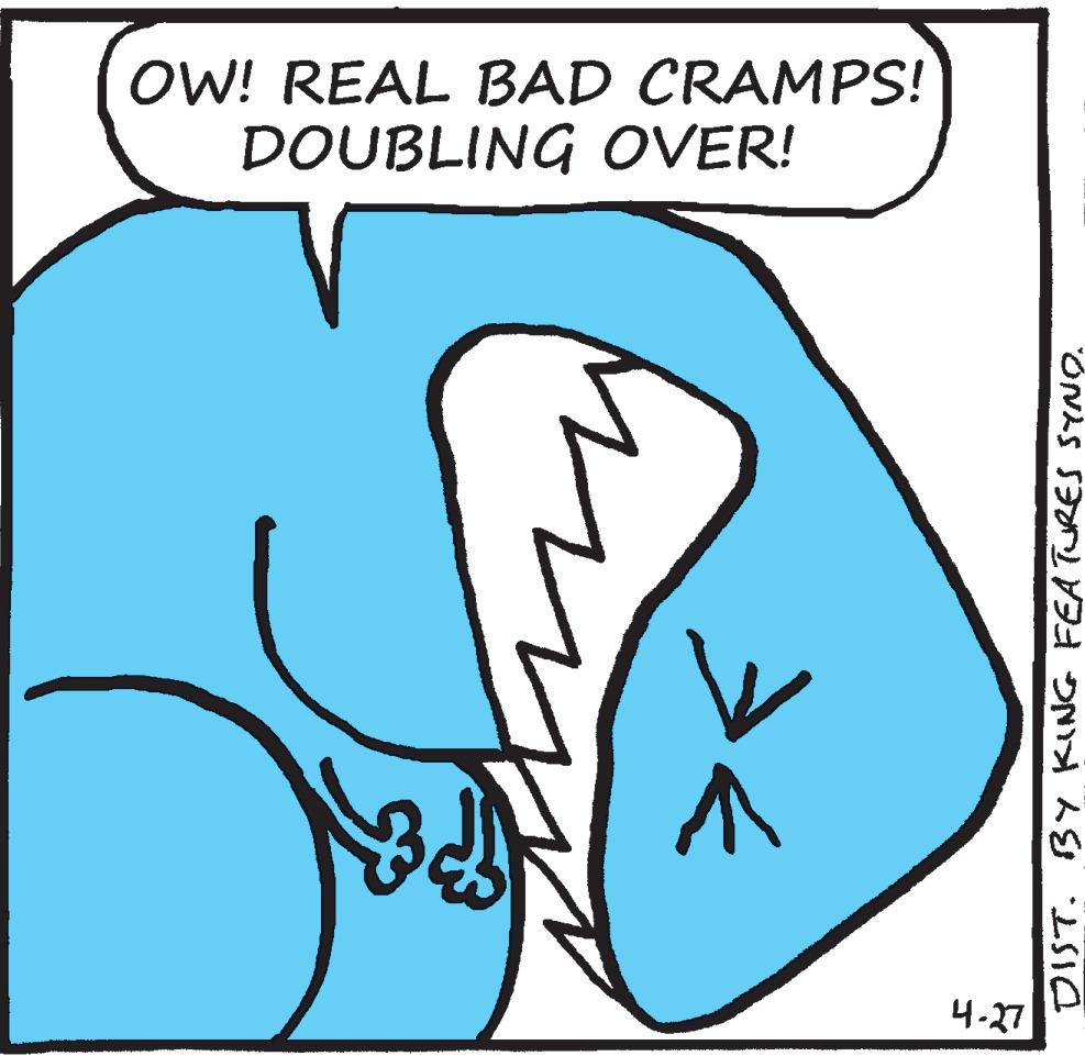 Quill OCR: OW! REAL BAD CRAMPS! DOUBLING OVER! 4-27 DIST. BY KING FEATURES SYNO. OW! REAL BAD CRAMPS! DOUBLING OVER! 4-27 DIST. BY KING FEATURES SYNO.