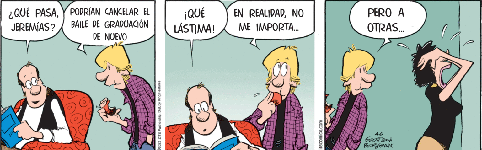 Conversation OCR: ¿QUÉ PASAY PODRÍAN CANCELAR EL BAILE DE GRADUACIÓN DE NUEVO ¡QUÉ LÁSTIMA! EN REALIDADNO PERO A JEREMIAS? ME IMPORTA. OTRAS. SiOTand BORGNAN ¿QUÉ PASAY PODRÍAN CANCELAR EL BAILE DE GRADUACIÓN DE NUEVO ¡QUÉ LÁSTIMA! EN REALIDADNO PERO A JEREMIAS? ME IMPORTA. OTRAS. SiOTand BORGNAN