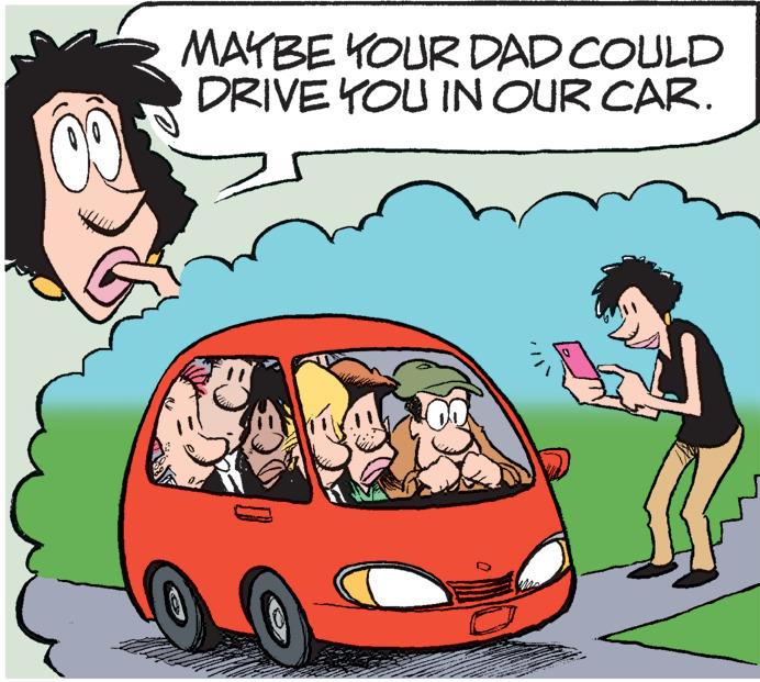 Font OCR: MAYBE KOUR DAD COULD DRIVE YOU IN OUR CAR. MAYBE KOUR DAD COULD DRIVE YOU IN OUR CAR.