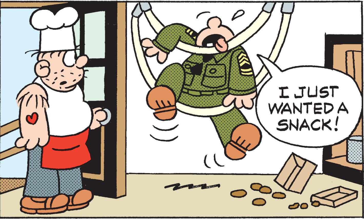 Pleased OCR: I JUST WANTED A SNACK! on I JUST WANTED A SNACK! on