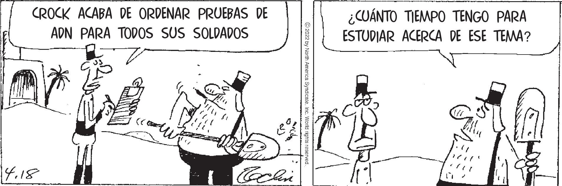 Parallel OCR: CROCK ACABA DE ORDENAR PRUEBAS DE ¿CUÁNTO TIEMPO TENGO PARA ESTUDIAR ACERCA DE ESE TEMA? ADN PARA TODOS SUS SOLDADOS 4.18 Cochis CROCK ACABA DE ORDENAR PRUEBAS DE ¿CUÁNTO TIEMPO TENGO PARA ESTUDIAR ACERCA DE ESE TEMA? ADN PARA TODOS SUS SOLDADOS 4.18 Cochis