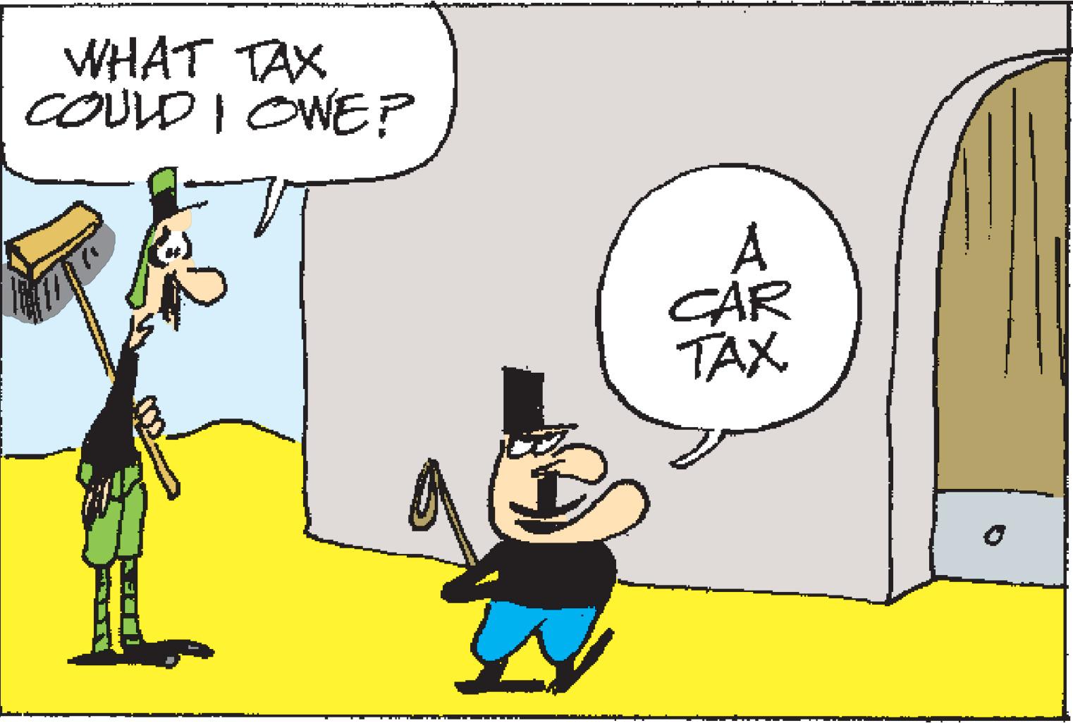 Art OCR: WHAT TAX COULD I OWE? A CAR TAX WHAT TAX COULD I OWE? A CAR TAX