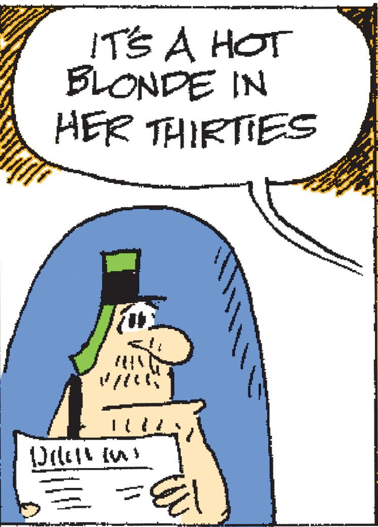 Line OCR: ITS A HOT BLONDE IN HER THIRTIES 13. ITS A HOT BLONDE IN HER THIRTIES 13.