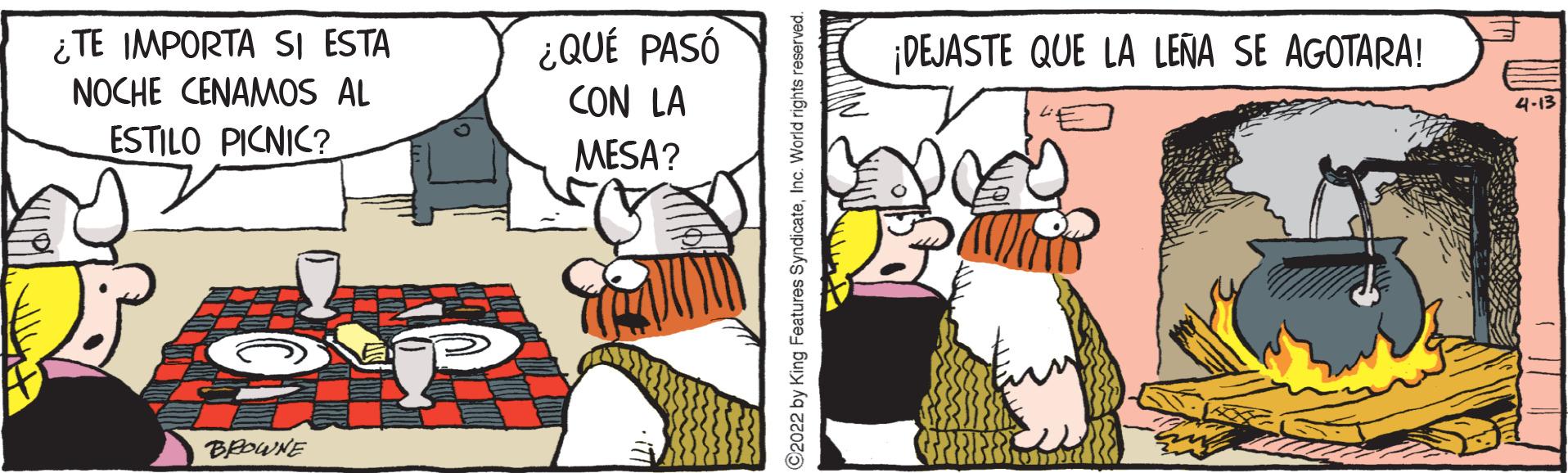 Hagar The Horrible (Spanish) - 2022-05-04
