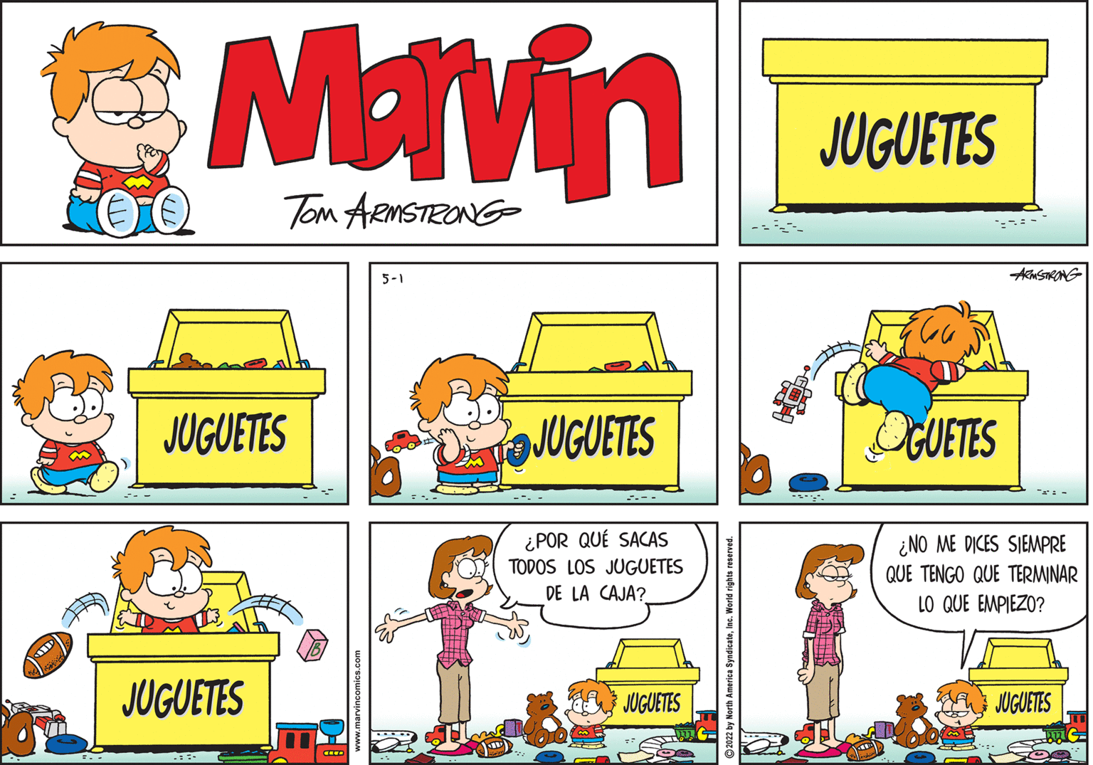 Window OCR: Mavin JUGUETES COO Tom ARMSTRONG- AmSTRONG 5-1 JUGUETES JUGUETES OCUETES ¿POR QUÉ SACAS ¿NO ME DICES SIEMPRE QUE TENGO QUE TERMINAR TODOS LOS JUGUETES DE LA CAJA? LO QUE EMPIEZO? JUGUETES JUGUETES JUGUETES orth America SyndicateInc. World rights reserved. Mavin JUGUETES COO Tom ARMSTRONG- AmSTRONG 5-1 JUGUETES JUGUETES OCUETES ¿POR QUÉ SACAS ¿NO ME DICES SIEMPRE QUE TENGO QUE TERMINAR TODOS LOS JUGUETES DE LA CAJA? LO QUE EMPIEZO? JUGUETES JUGUETES JUGUETES orth America SyndicateInc. World rights reserved.