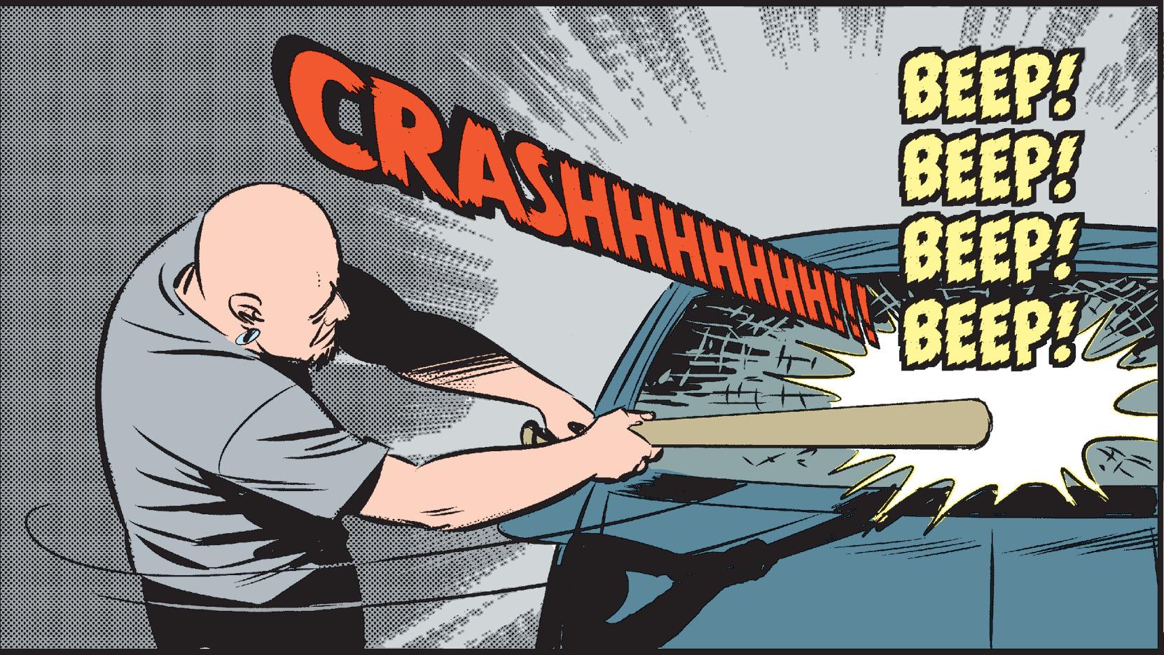 Poster OCR: BEEP! GRASHHAHANS BEEP! BEEP! BEEP BEEP! GRASHHAHANS BEEP! BEEP! BEEP