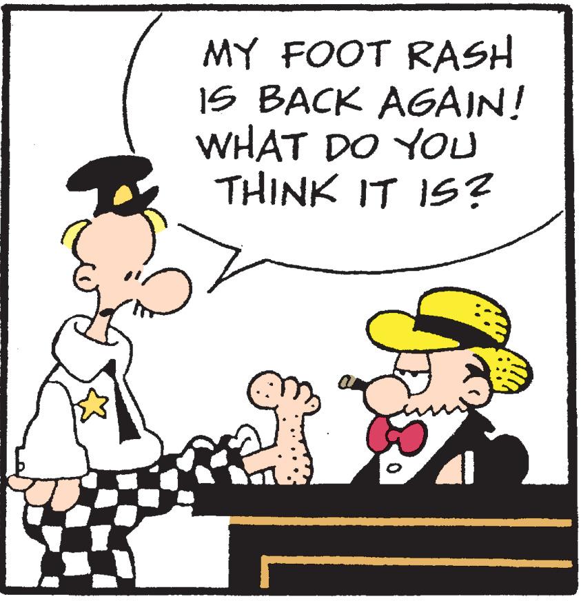 Adaptation OCR: MY FOOT RASH IS BACK AGAIN! WHAT DO YOU THINK IT IS? MY FOOT RASH IS BACK AGAIN! WHAT DO YOU THINK IT IS?