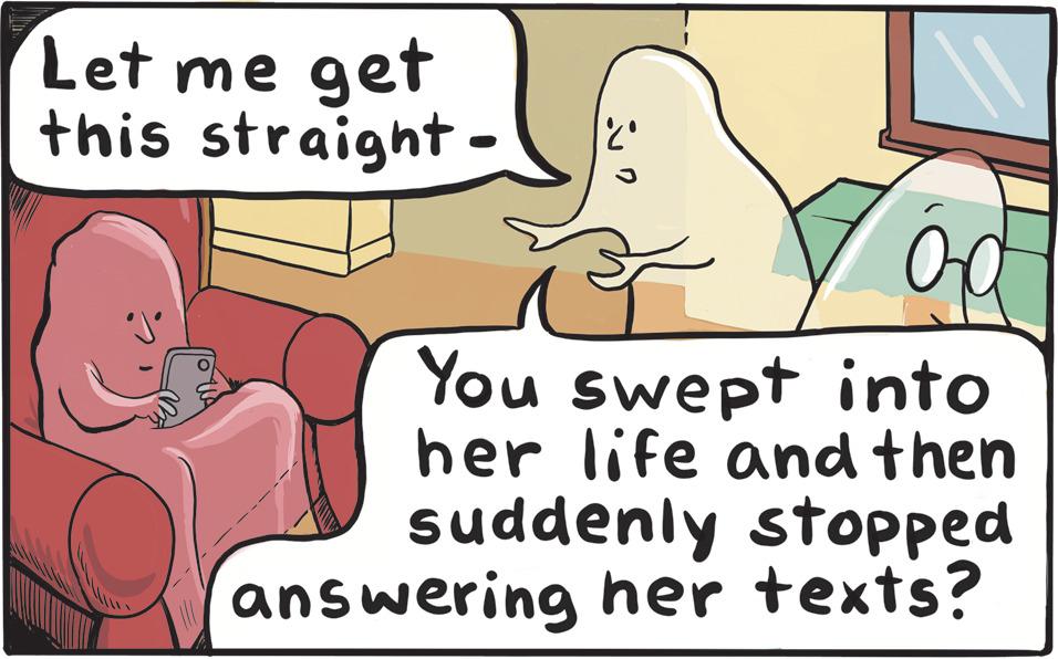 Mammal OCR: Let me get this straight- UN aa You swept into her life and then suddenly stopped answering her texts? Let me get this straight UN aa You swept into her life and then suddenly stopped answering her texts ?