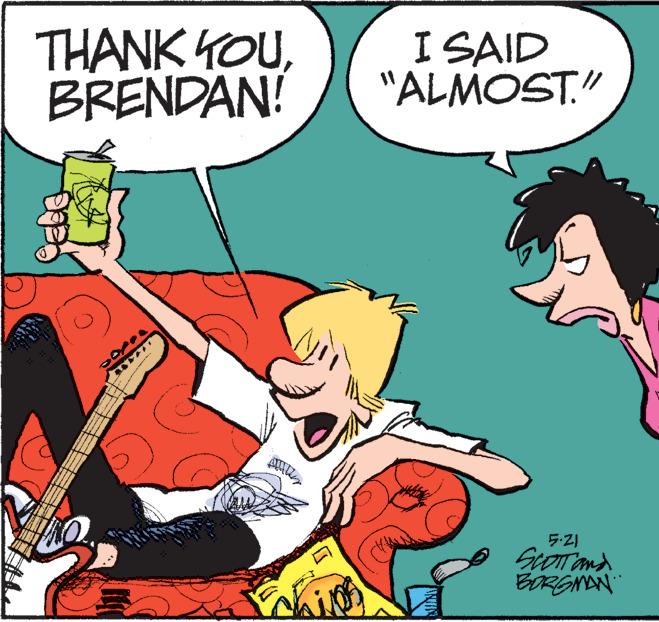 Art OCR: THANK KOUBRENDAN! I SAID "ALMOST." 5-21 BORGNAN" ?? THANK KOUBRENDAN! I SAID "ALMOST." 5-21 BORGNAN" ? ?