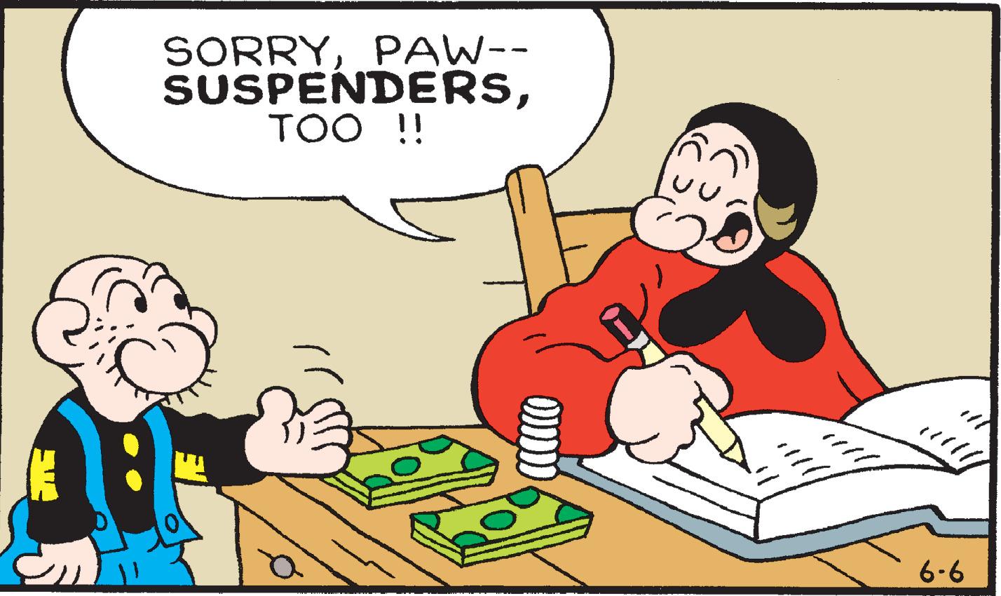 Conversation OCR: SORRYPAW-- SUSPENDERSTOO !! all 6-6 SORRYPAW- SUSPENDERSTOO !! all 6-6