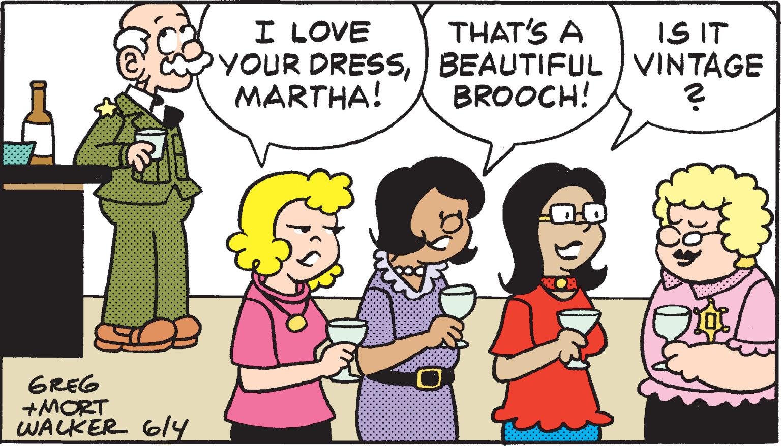 Mode of transport OCR: GREG +MORT WALKER 614 I LOVE YOUR DRESSMARTHA! THAT'S A BEAUTIFUL BROOCH! IS IT VINTAGE ? GREG + MORT WALKER 614 I LOVE YOUR DRESSMARTHA ! THAT'S A BEAUTIFUL BROOCH ! IS IT VINTAGE ?