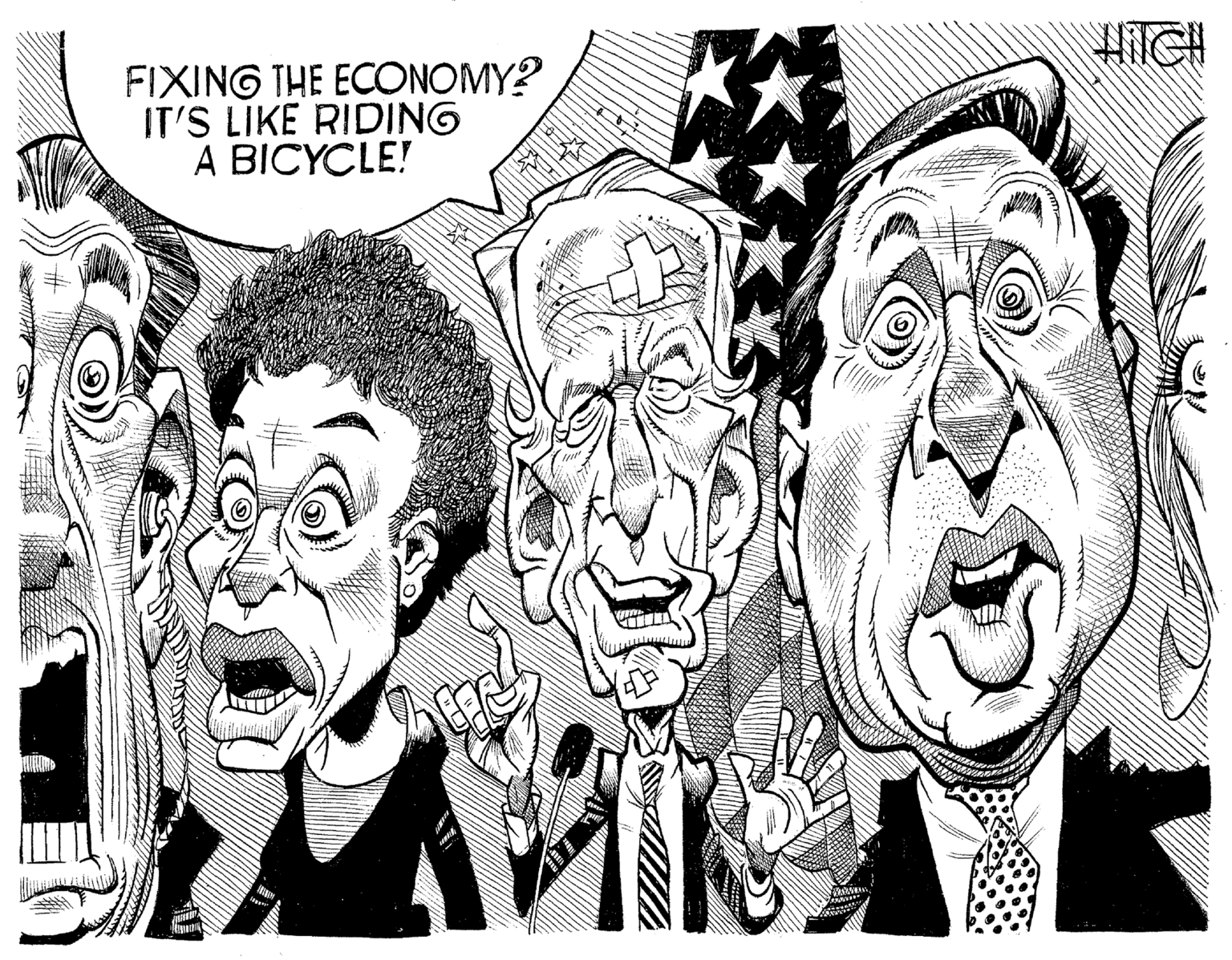 Organism OCR: FIXING THE ECONOMY? IT'S LIKE RIDING A BICYCLE! HELLI www. FIXING THE ECONOMY ? IT'S LIKE RIDING A BICYCLE ! HELLI www .