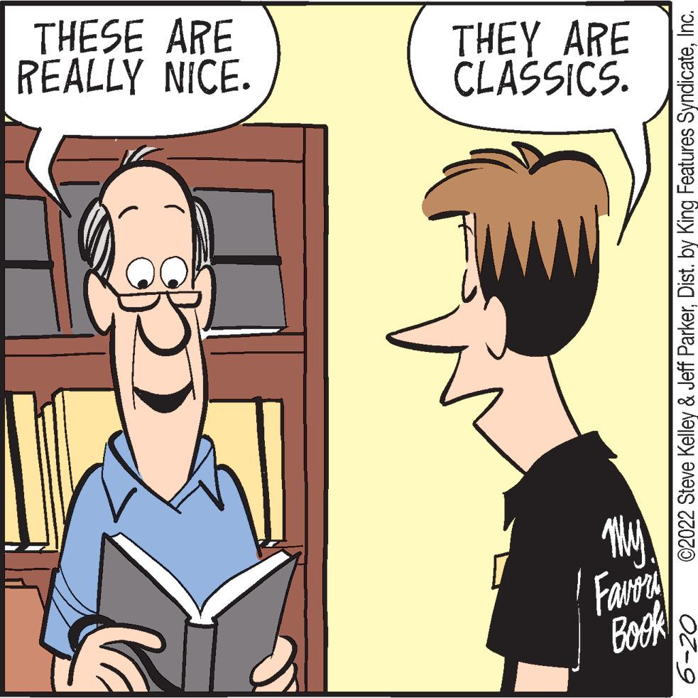 Human OCR: Book Favori 6-20 My REALLY NICE. THESE ARE CLASSICS. THEY ARE ©2022 Steve Kelley & Jeff ParkerInc. Book Favori 6-20 My REALLY NICE . THESE ARE CLASSICS . THEY ARE © 2022 Steve Kelley & Jeff ParkerDist . by King Features Syndicate