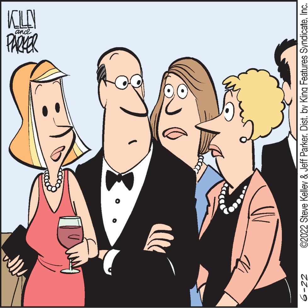 Finger OCR: 6-22 Wel Jomo 0 ©2022 Steve Kelley & Jeff ParkerInc. KUN 6-22 Wel Jomo 0 © 2022 Steve Kelley & Jeff ParkerDist . by King Features SyndicateInc. KUN