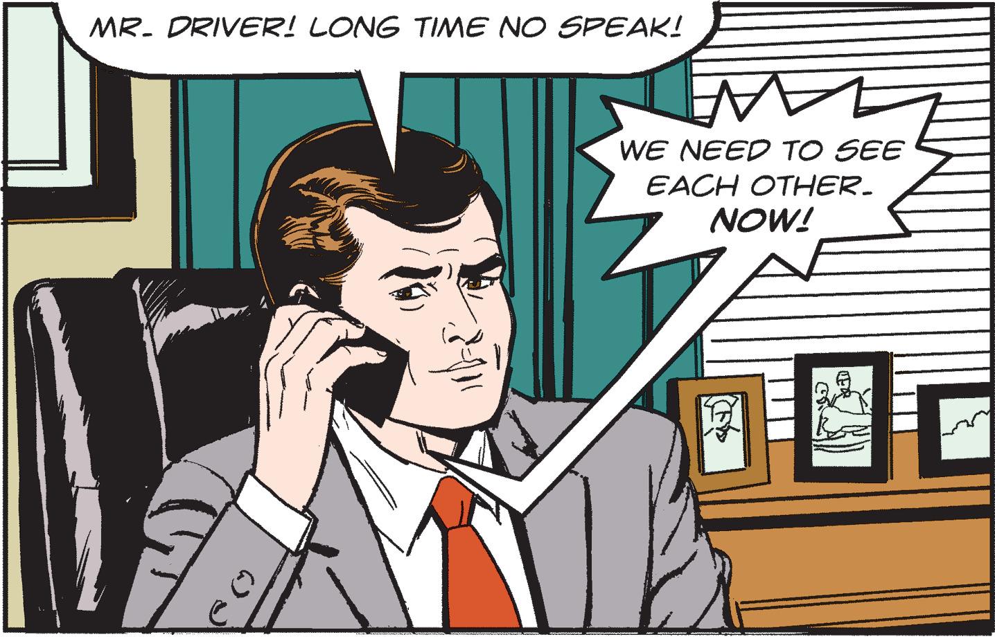 Art OCR: MR. DRIVER! LONG TIME NO SPEAK! VE WE NEED TO SEE EACH OTHER. NOW! MR . DRIVER ! LONG TIME NO SPEAK ! VE WE NEED TO SEE EACH OTHER . NOW !